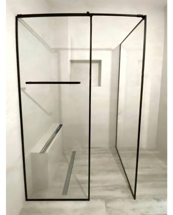 AGNESSA Loft|стеклянная неподвижная душевая перегородка