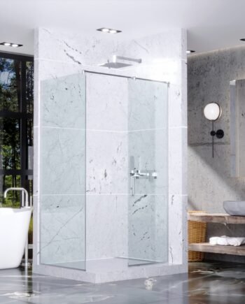 AGNESSA|стеклянная неподвижная душевая перегородка