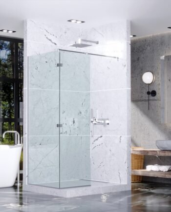 ALESSANDRA|стеклянная неподвижная душевая перегородка