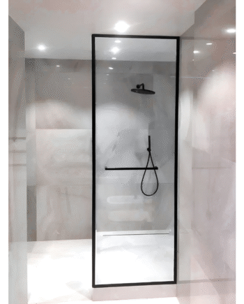 AGATA Loft|стеклянная душевая перегородка до потолка