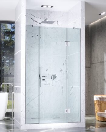 BIANCA|cкляна душова перегородка з розпашними дверима (8) купити з доставкою в Україні - splenko.com