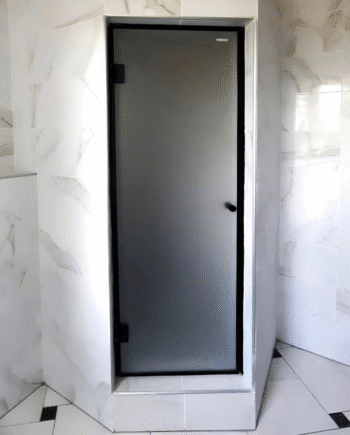 ANNETA Loft|glass hinged shower door