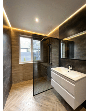 AUGUSTINA Loft|Glass shower screen fixed