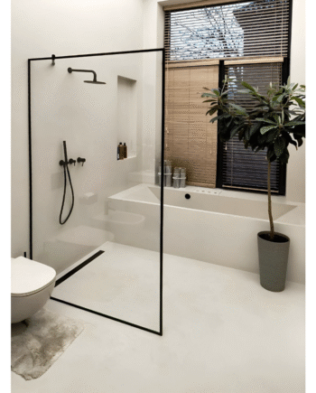 AUGUSTINA Loft|Glass shower screen fixed