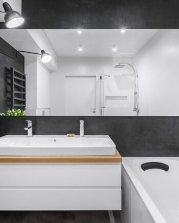 Зеркала больших размеров для ванных комнат