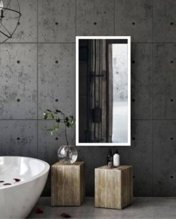 Зеркало прямоугольное с подсветкой LOFT (120 см х 60 см)