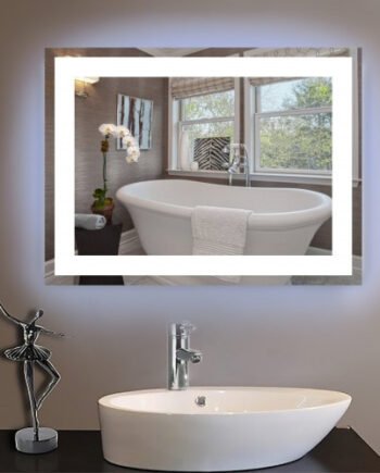 Дзеркало з ЛЕД підсвічуванням прямокутне (60 х 80 см)
