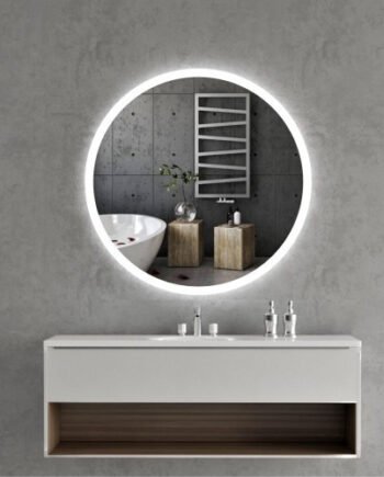 Дзеркало з підсвічуванням кругле (80 х 80 см)