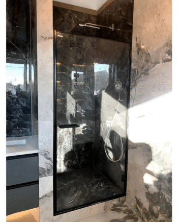 ANNETA Loft|glass hinged shower door