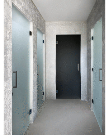 ALBERTO Classic|office door without frame on hinges frosted glass (7) buy with delivery in Ukraine - splenko.com