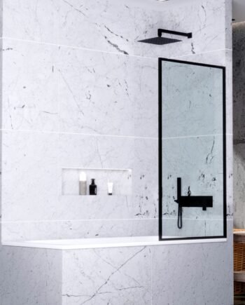 ORNELLA LOFT|стеклянная шторка на ванну неподвижная