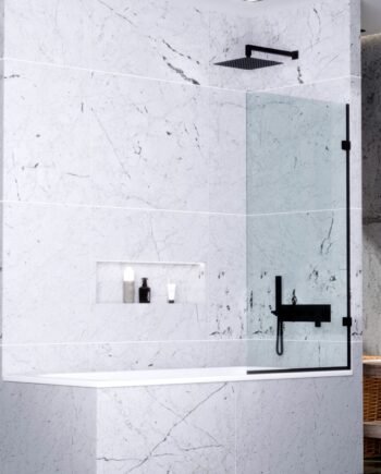 PAOLA LOFT|стеклянная шторка на ванну распашная