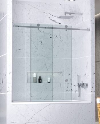 JULIANA|стеклянная раздвижная шторка на ванну