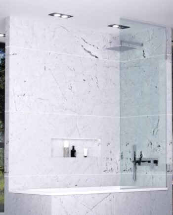 FEDERICA|стеклянная шторка на ванну до потолка