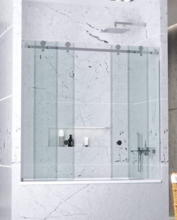 DOROTEA|стеклянная раздвижная шторка на ванну