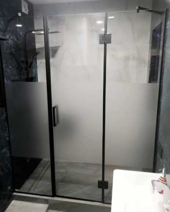 BIANCA Loft|стеклянная душевая перегородка с распашными дверями