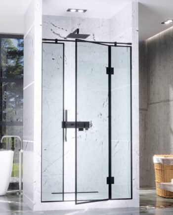 BIANCA Loft|cкляна душова перегородка з розпашними дверима (78) купити з доставкою в Україні - splenko.com