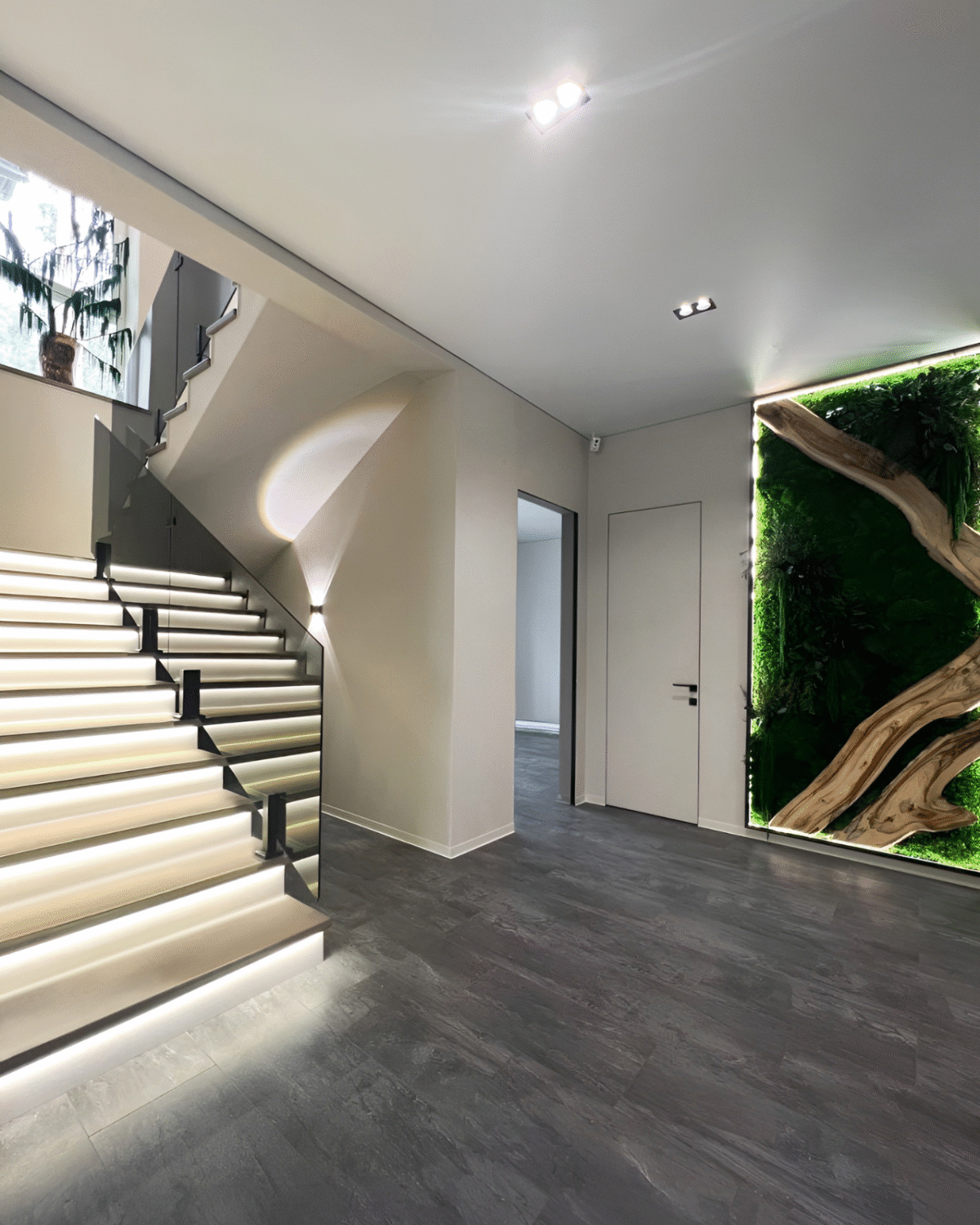 GUSTAVO Loft|скляне огородження сходових маршів на підсилених стійках чорного кольору із загартованого тонованого скла графіт (5) купити з доставкою в Україні - splenko.com GUSTAVO Loft|скляне огородження сходових маршів на підсилених стійках чорного кольору із загартованого тонованого скла графіт (5) купити з доставкою в Україні - splenko.com