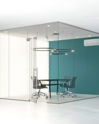 FELIX|кутова перегородка з маятниковими дверима та фрамугою по центру (13) купити з доставкою в Україні - splenko.com