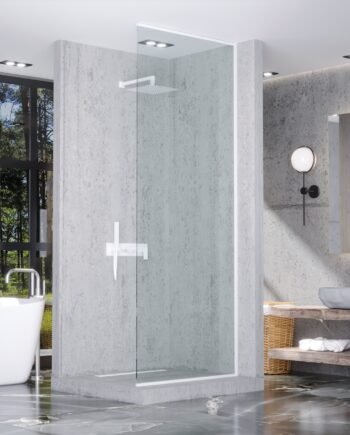 AGATA RAL|стеклянная душевая перегородка до потолка AGATA RAL|стеклянная душевая перегородка до потолка