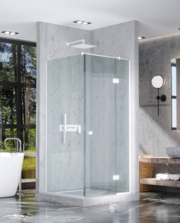 CRISTINA RAL|cкляна кутова душова кабіна з розпашними дверима (9) купити з доставкою в Україні - splenko.com