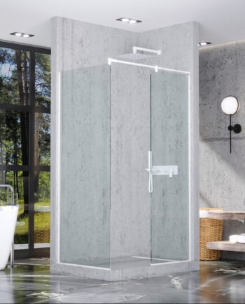 AGNESSA RAL|стеклянная неподвижная душевая перегородка