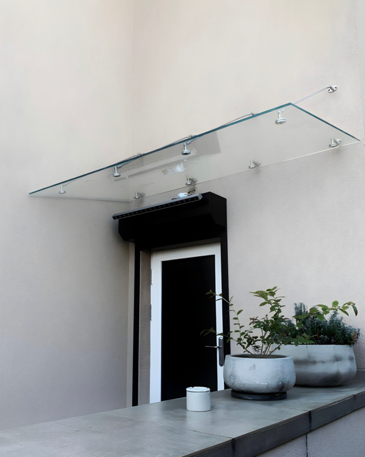 Fabrizio|скляний навіс над входом на чотирьох вантах — загартоване прозоре скло (11) купити з доставкою в Україні - splenko.com Fabrizio|скляний навіс над входом на чотирьох вантах — загартоване прозоре скло (11) купити з доставкою в Україні - splenko.com