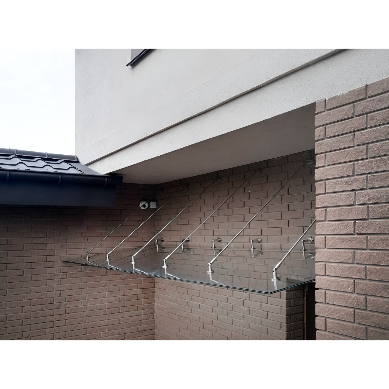 Fabrizio|скляний навіс над входом на чотирьох вантах — загартоване прозоре скло (30) купити з доставкою в Україні - splenko.com Fabrizio|скляний навіс над входом на чотирьох вантах — загартоване прозоре скло (30) купити з доставкою в Україні - splenko.com