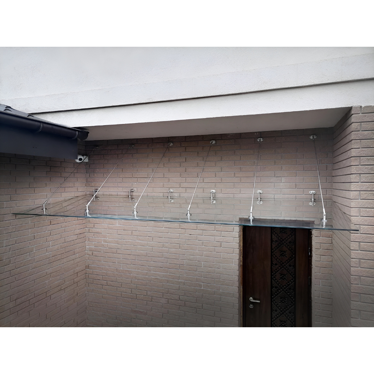 Fabrizio|скляний навіс над входом на чотирьох вантах — загартоване прозоре скло (29) купити з доставкою в Україні - splenko.com Fabrizio|скляний навіс над входом на чотирьох вантах — загартоване прозоре скло (29) купити з доставкою в Україні - splenko.com