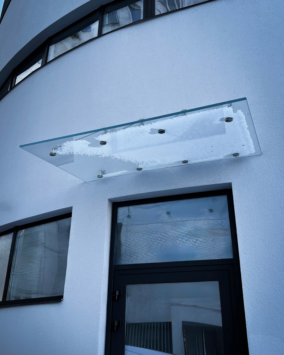 Fabrizio|скляний навіс над входом на чотирьох вантах — загартоване прозоре скло (20) купити з доставкою в Україні - splenko.com Fabrizio|скляний навіс над входом на чотирьох вантах — загартоване прозоре скло (20) купити з доставкою в Україні - splenko.com