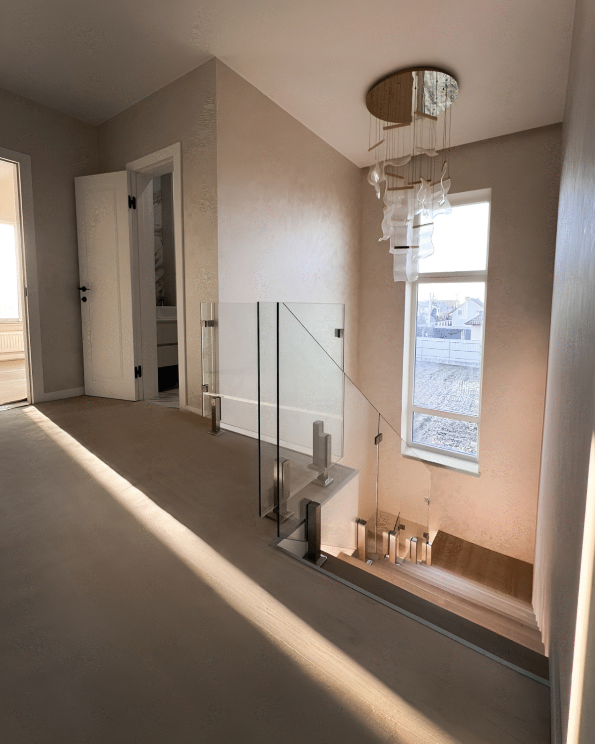 GUSTAVO Classic| glass fence for staircases on reinforced posts made of tempered clear glass (31) buy with delivery in Ukraine - splenko.com GUSTAVO Classic| glass fence for staircases on reinforced posts made of tempered clear glass (31) buy with delivery in Ukraine - splenko.com