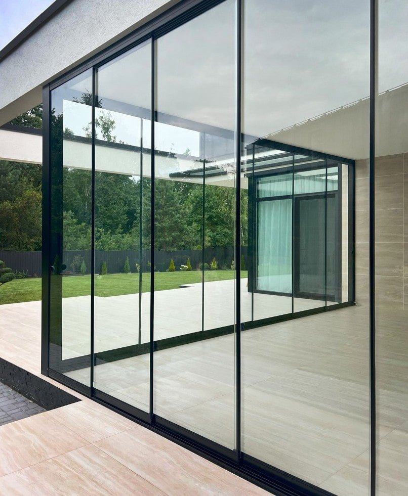 Панорамное остекление дома