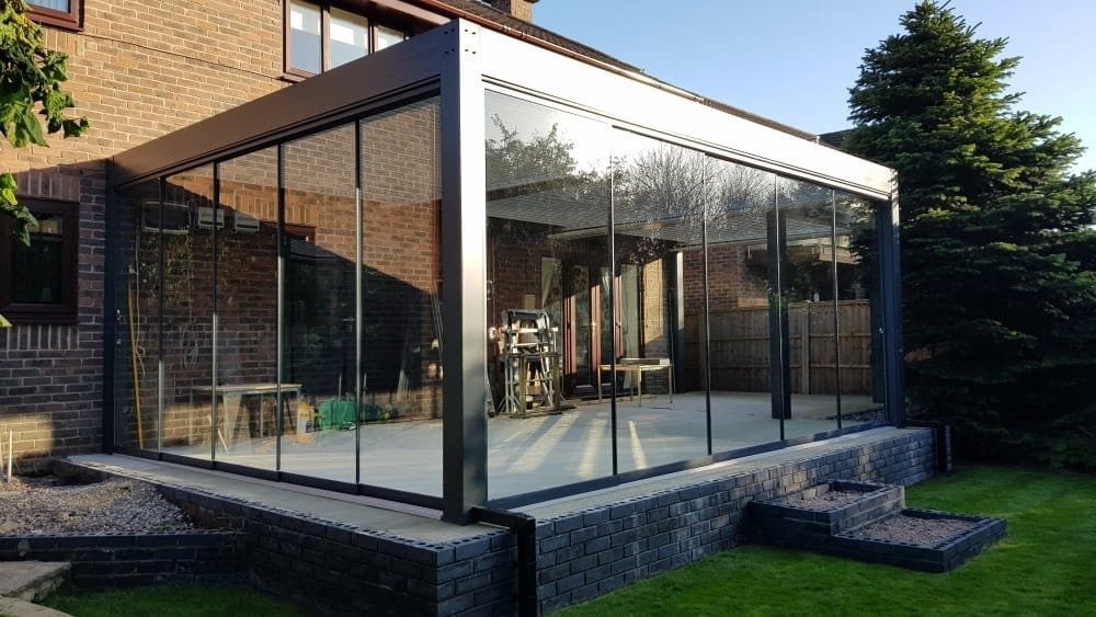 Прозорий дах для тераси